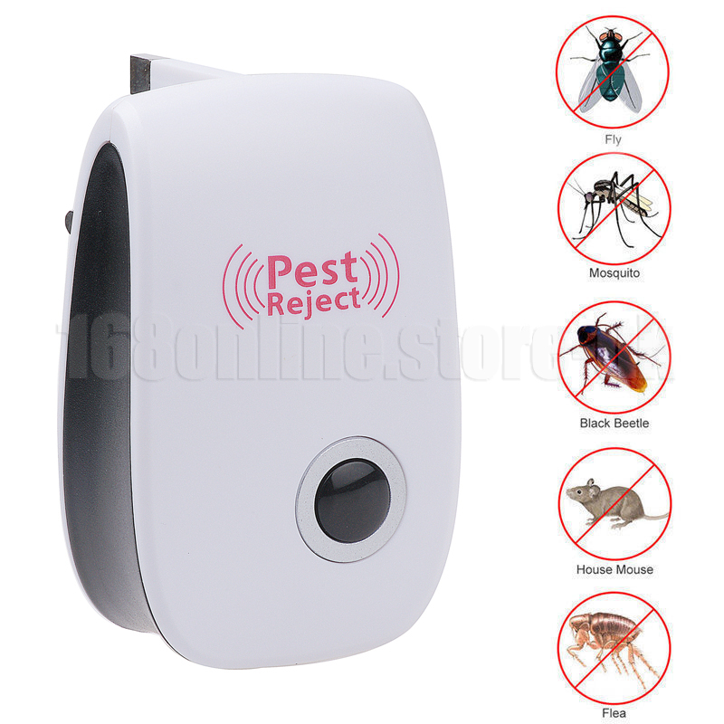 3X Ultrasonic Plug In Pest Repeller & Night Light Mouse ...